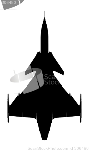 Image of gripen silhouette