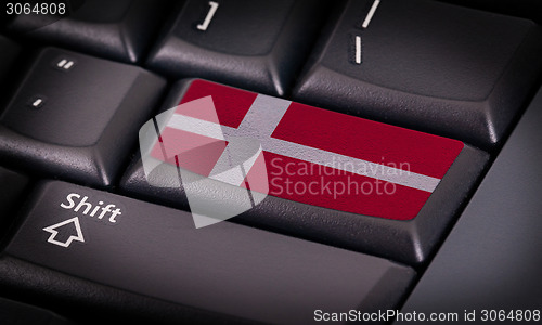 Image of Flag on keyboard