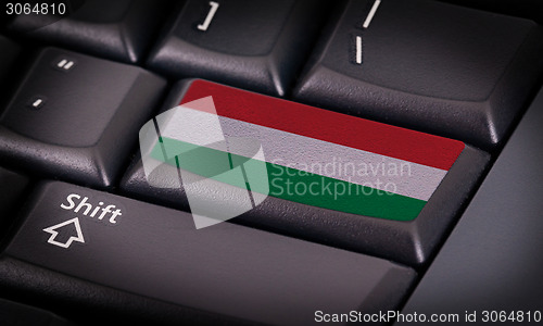 Image of Flag on keyboard