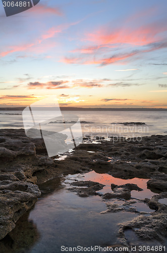 Image of A very beautiful sunset Murrays Beach Jervis Bay