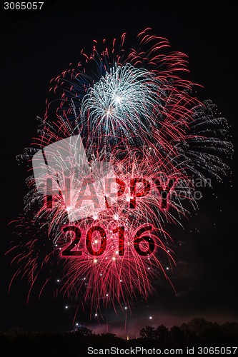 Image of Happy New Year 2016 
