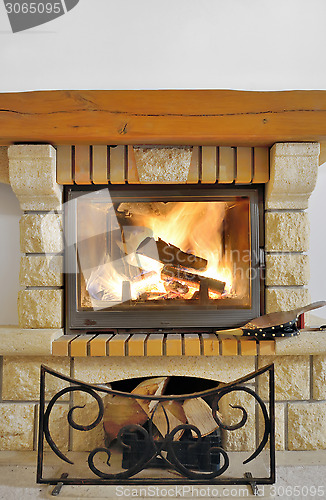 Image of fireplace