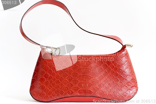 Image of red handbag