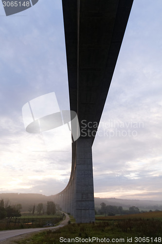 Image of Large highway viaduct ( Hungary)