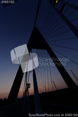 Image of Megyeri bridge - Hungary