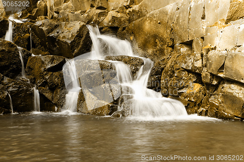 Image of Beautiful waterfall