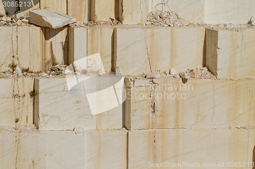 Image of White marble quarry