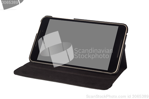 Image of 8 inch tablet on a stand