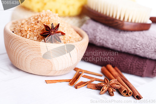 Image of cinnamon bath salt