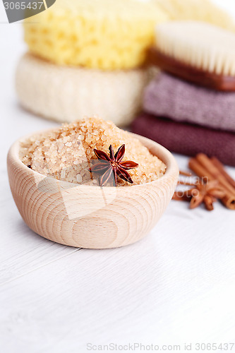 Image of cinnamon bath salt