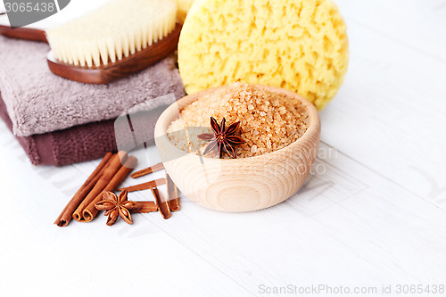 Image of cinnamon bath salt