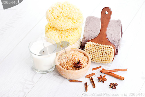 Image of cinnamon bath salt