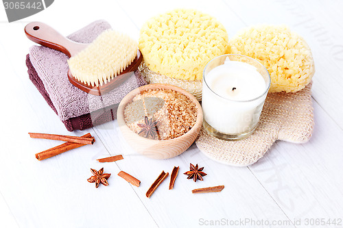 Image of cinnamon bath salt