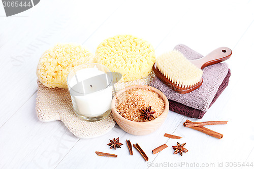 Image of cinnamon bath salt