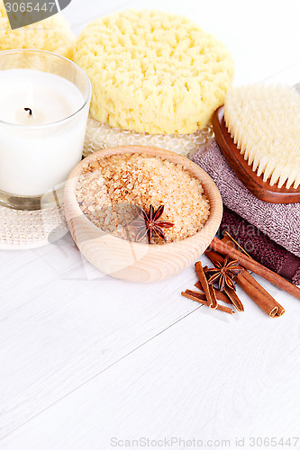 Image of cinnamon bath salt