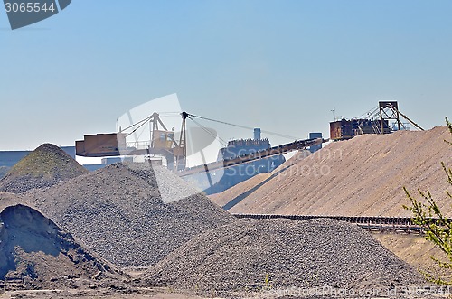 Image of bucket wheel excavator