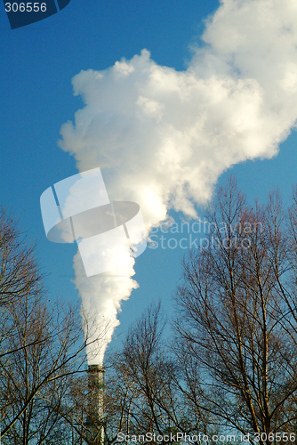 Image of factory chimney