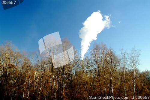 Image of factory chimney