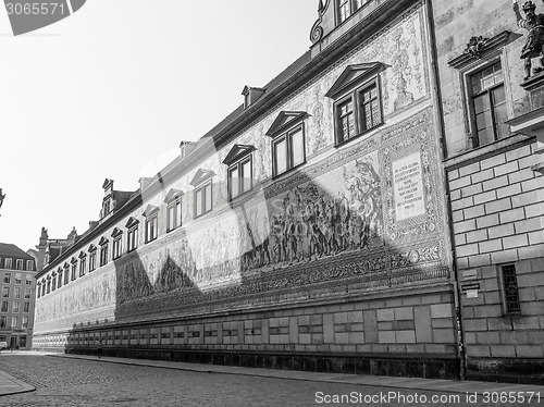 Image of  Fuerstenzug Procession of Princes in Dresden, Germany 