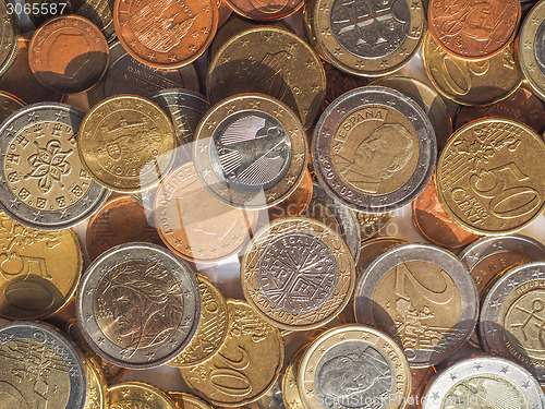 Image of Euro coins