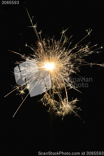 Image of Christmas sparkler