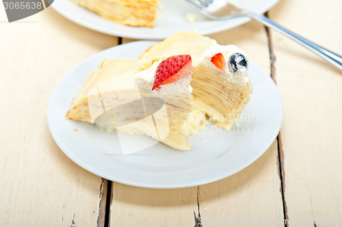 Image of crepe pancake cake 