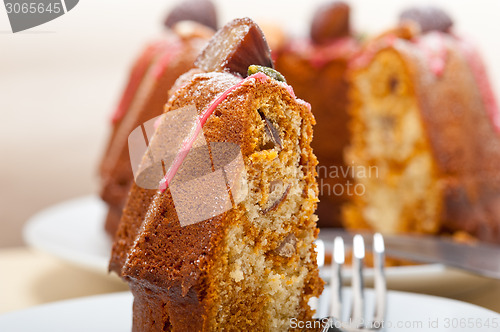 Image of chestnut cake bread dessert