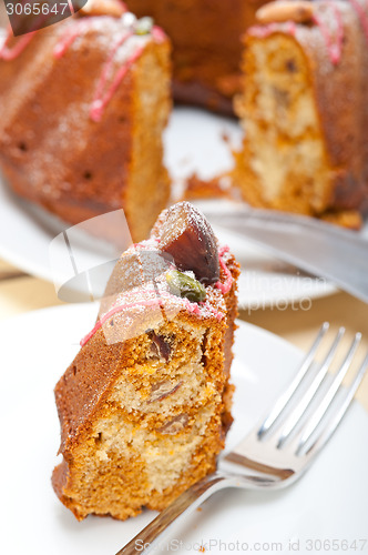 Image of chestnut cake bread dessert