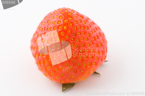 Image of Ripe strawberry isolated