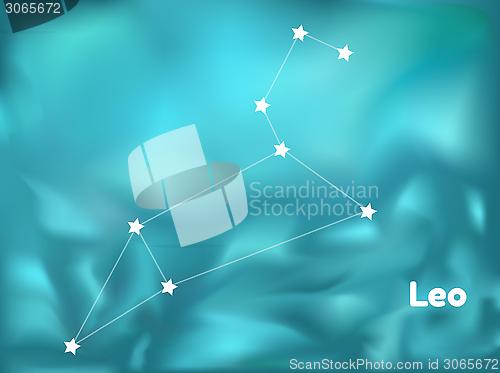 Image of constellation leo