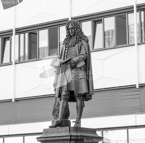 Image of  Leibniz Denkmal Leipzig 