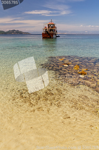 Image of Ship in the sea