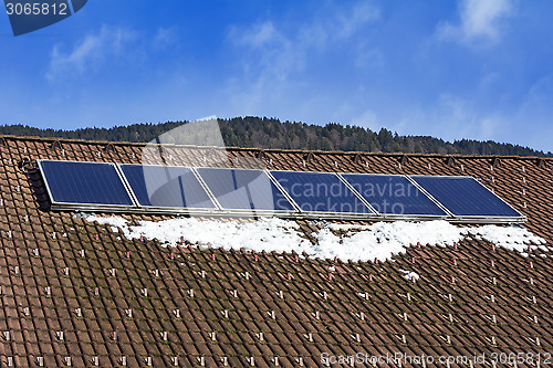 Image of Solar Panels on the roof