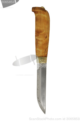 Image of traditional Finnish knife puukko 
