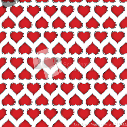 Image of red heart background