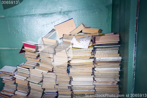 Image of warehouse of educational books