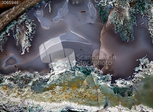 Image of agate precious stone surface closeup
