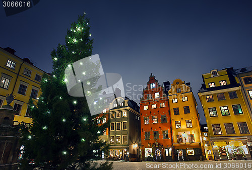 Image of Stortorget at Chritmas time