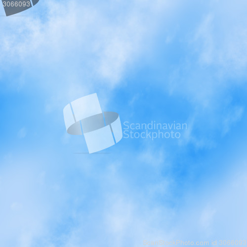 Image of Seamless Blue Sky Background