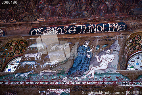 Image of Mosaics from Cappella Palatina. The Palatine Chapel in the Norma