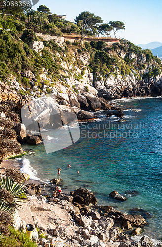 Image of Francesi beach, mongerbino, Sicily