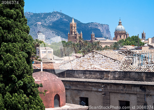 Image of Cathedral and Hermits dome in Palermo