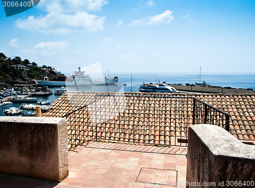 Image of  Ustica island view. Sicily