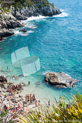 Image of Francesi beach, mongerbino, Sicily