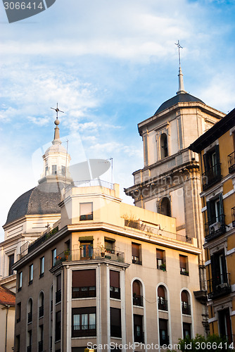Image of Antique building in Madrid.