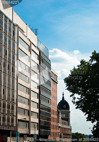 Image of View of an old building in Madrid, Spain