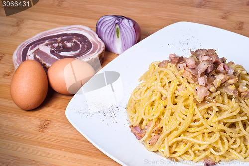 Image of spaghetti carbonara