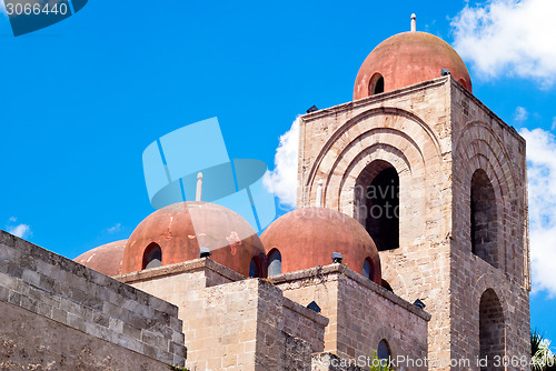 Image of St. John of the Hermits domes, Palermo