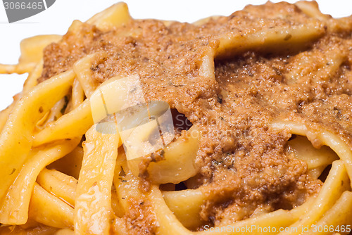 Image of Tagliatelle with bolognese sauce