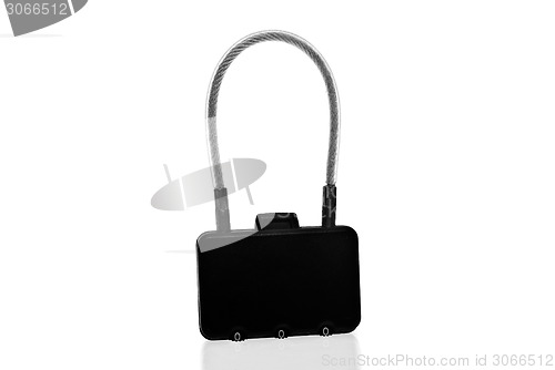 Image of Open Combination Padlock